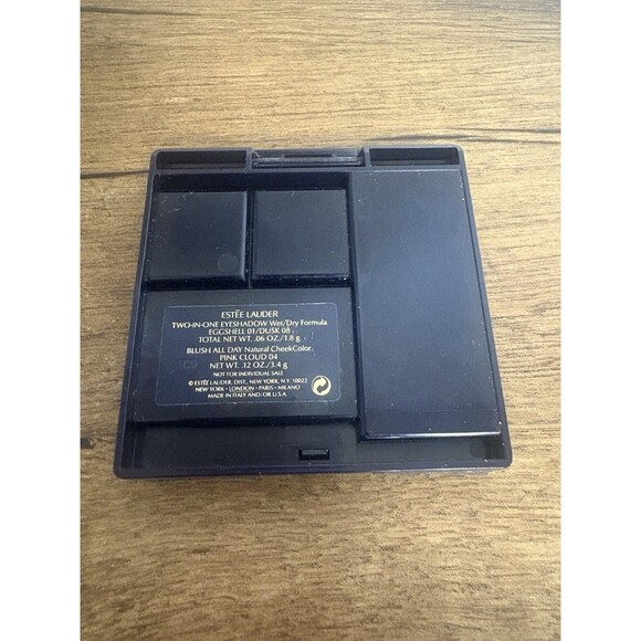 Estee Lauder Two-in-One Eyeshadow Eggshell-01/Dusk-08 Blush Pink Cloud-04 Makeup - Picture 2 of 5